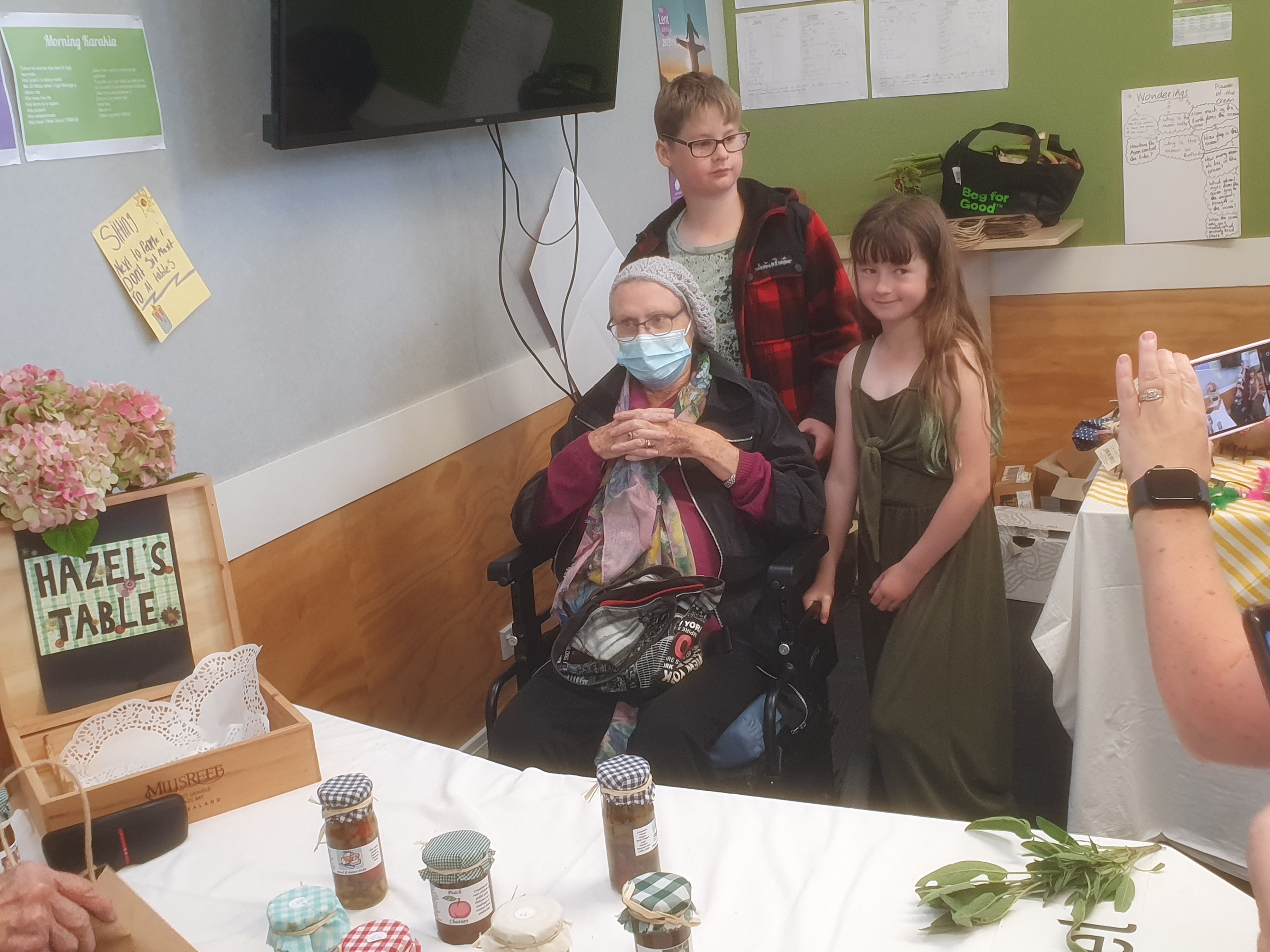 Hazel's corner at St Anthony's Bazaar 2023