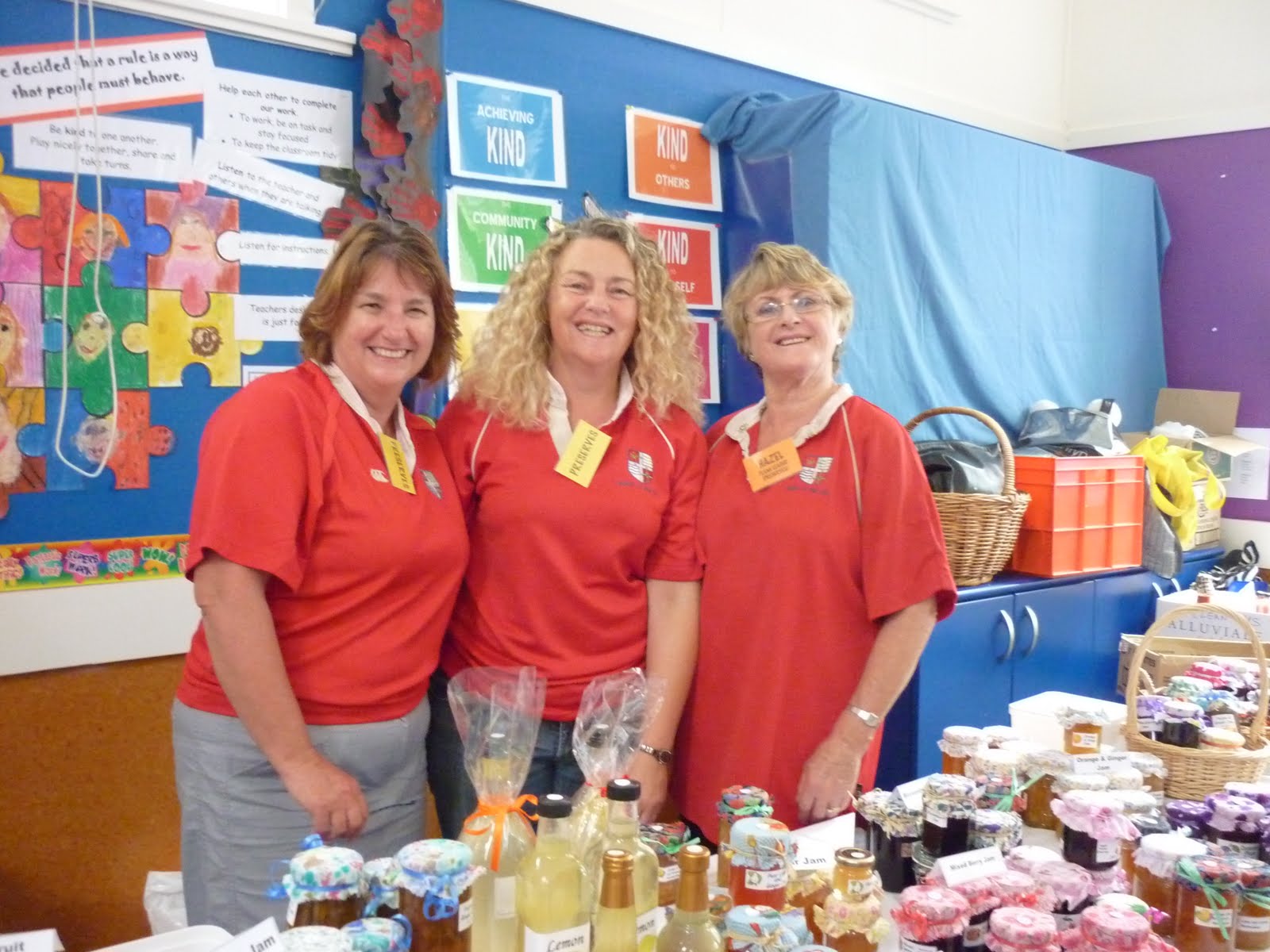 Hazel and friends at St Anthony's Bazaar 2011